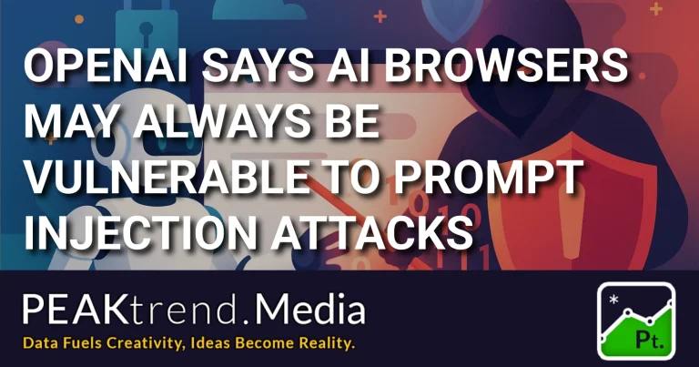 Illustration of a robot and hacker with shield representing AI browser security risks