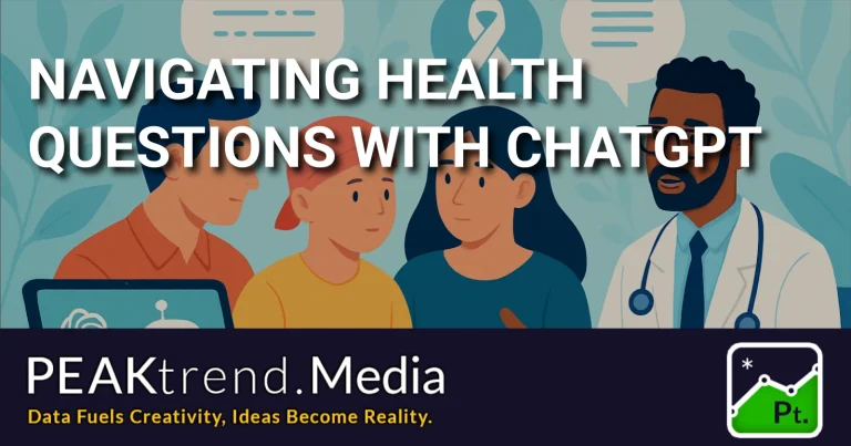 Illustration of a family consulting a doctor about health questions